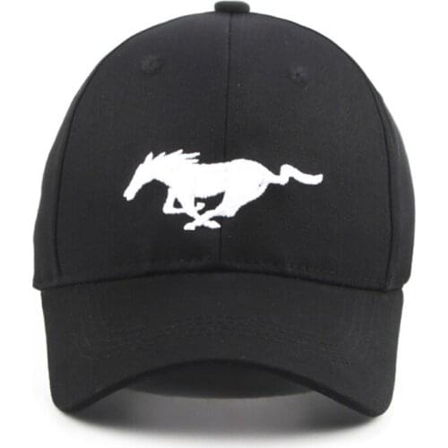 Car baseball cap outdoor sports headwear men Cotton Embroidery For Ford mustang Auto Accessories