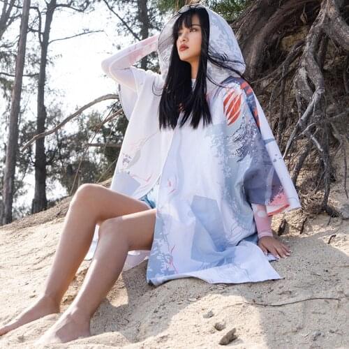 Nu-June Quick Dry Microfiber Poncho Towel For Adults Men Women Surf Beach Wetsuit Changing Towel Beach Surf Poncho Bath Robe