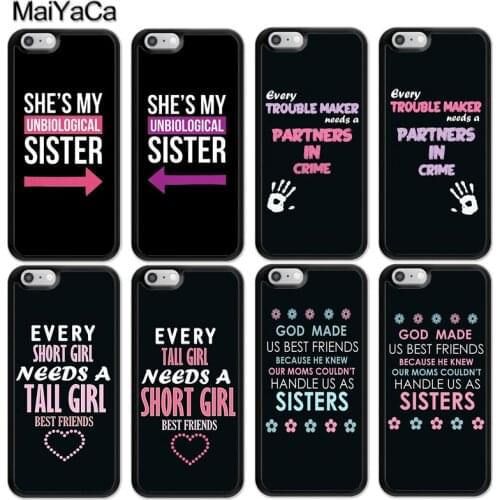 MaiYaCa Lovers BFF Couple Best Friends Matching Case For iphone 12 mini 11 Pro MAX X XR XS MAX SE 2020 6S 7 8 Plus 5S Cover