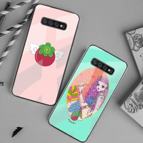Anime paradise kiss miwako Phone Case Tempered Glass For Samsung S20 Plus S7 S8 S9 S10 Plus Note 8 9 10 Plus