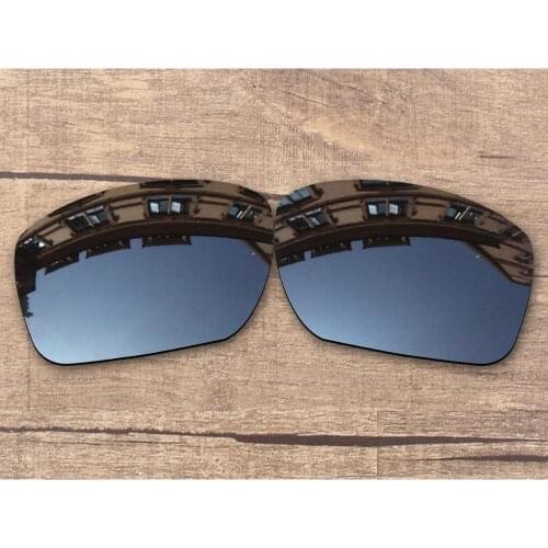 Vonxyz Black Mirror Polarized Replacement Lenses for-Oakley Big Taco Frame