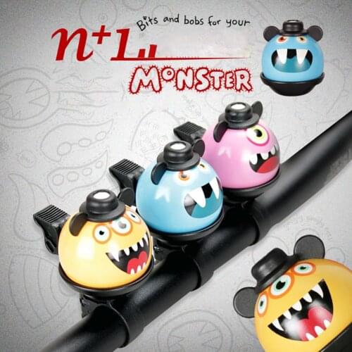 Kids Cartoon Bicycle Bell Rotatable Clear Ring Football Cycling Bell Compass Kid Bike Ride Horn Alarm Cute Bicycle Accessories