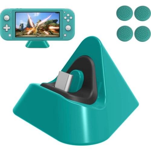 Nintend Switch and Nintend Switch Lite Mini Travel Portable Charging Dock Station Stand Charger Holder For Switch NS Lite Mini