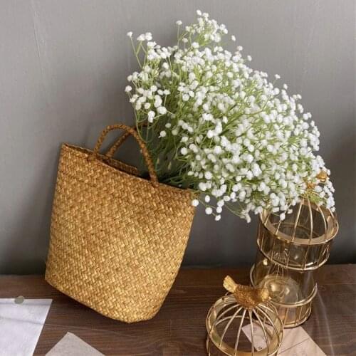 DIY Gypsophila Simulation Artificial Fake Flower Wedding Home Decoration Bouquet Fake Little flowers Heads