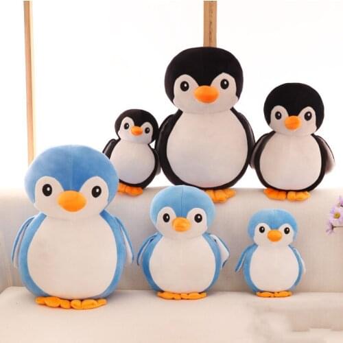 Quality Penguin Plush Doll 25 CM Home Decor Creative Toy Doll Black And White Valentines Day Present Home Decorations