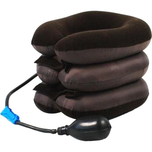 Inflatable Neck Brace Support Cervical Collar Air Traction Massager Therapy Device Health Care TK-ing