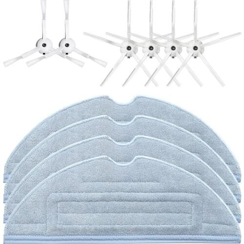 Mop Cloth,Side Brush for Xiaomi Roborock S7 T7 T7 Plus Robotic Vacuum Cleaner Parts Vacuum Cleaner Accessories