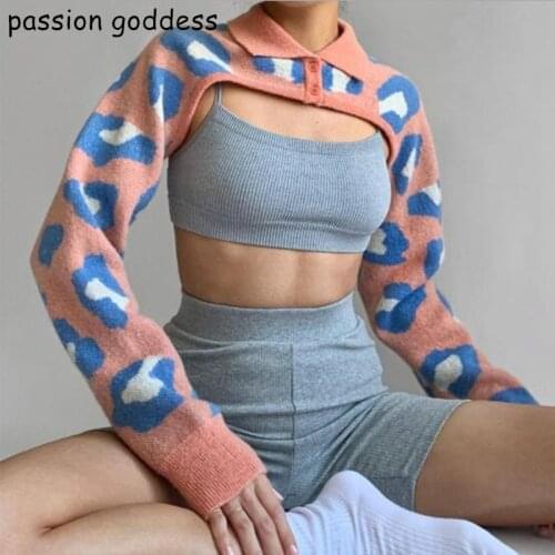 New Fashion Women Sexy Loose Arm Warmers Cropped Knitted Sweater Shawl Top Cardigan Full Sleeve Shawl Chic Crop Tops Gray Pink