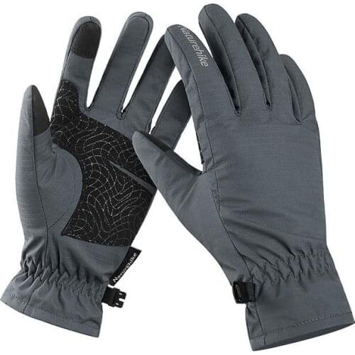 【New store 】 GL-04 Touch Screen Gloves Outdoor Wnter Warm Cycling Gloves Windproof Hiking Gloves NH18S005-T Naturehik