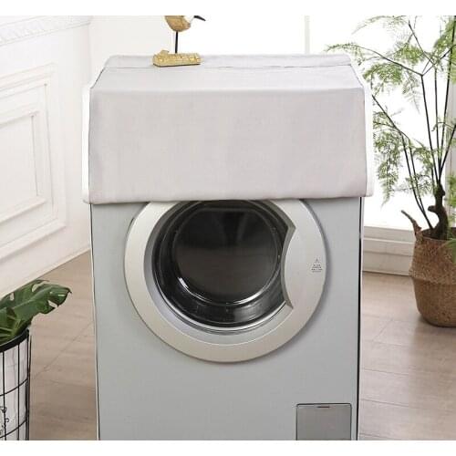 Solid Washing Machine Dust Proof Cover Sunscreen Automatic Universal Dust Boot Top Washing Machine Protective Dust Case ZH387
