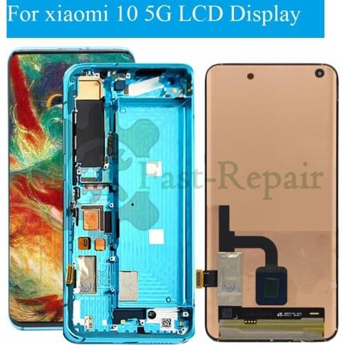 Original For Xiaomi MI 10 5G Mi10 LCD Display Touch Screen Digitizer Assembly Replacement For Xiaomi mi10 lcd Display