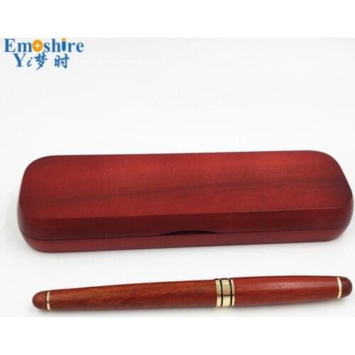 Emoshire Graduate Gift Set for Students Young Christmas Wedding Present Vintage Collection Wooden Roller Ball Pen Sets PC019