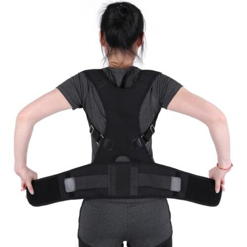 Adjustable Back Posture Corrector Belt Support Spine Pain Relieve Shoulder Lumbar Back Support Posture Corrector Belt For Adult