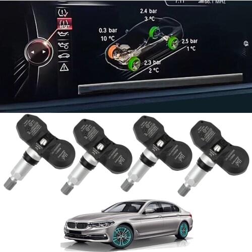 Tire Pressure Sensor 1Pcs/4Pcs For BMW X5 [E70] X6 [E71] 5-Series [E60] Rolls-Royce Alpina TPMS SENSOR