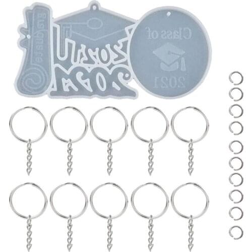 2021 Graduation Hat Year 2021 Graduation Hat Silicone Mold Resin Mould Casting