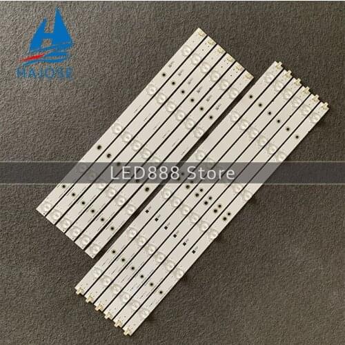 5set=60pcs LED backlight strip for TPT420H2-HVN04 LBM420P0601-CA-3 LBM420P0501-CB-4 42PFL3018 42PFL3018T/60 42PFL3208H/12