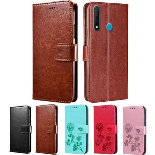 Vsmart Live 4 Bee Flip Case Soft Leather Phone Stand Function Case for Vsmart Star Joy 1 2 3 4 Plus Wallet Cover Card Slot Shell