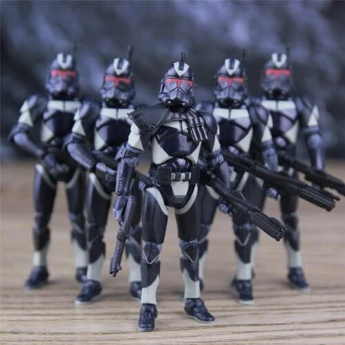 Star Wars Imperial Stormtrooper The Mandalorian 3.75 Inch All Joints Are Movable Anime Imperial Shock Trooper Shadow Trooper