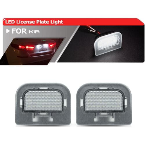 2x Fits For Kia Optima K5 2016 2017 2018 2019 Error Free Led Number License Plate Lights Lamp