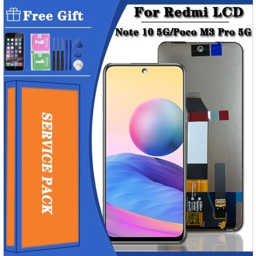 6.5"Original Screen for Xiaomi Redmi Note 10 5G LCD Display Touch Screen Digitizer Note10 5G Display Redmi M2103K19G Screen