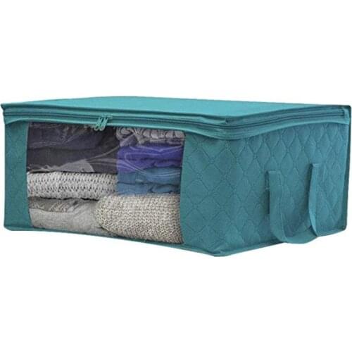 Storage Pouch Foldable Large Capacity Non-Woven Fabric Home Storage Pouch for Home