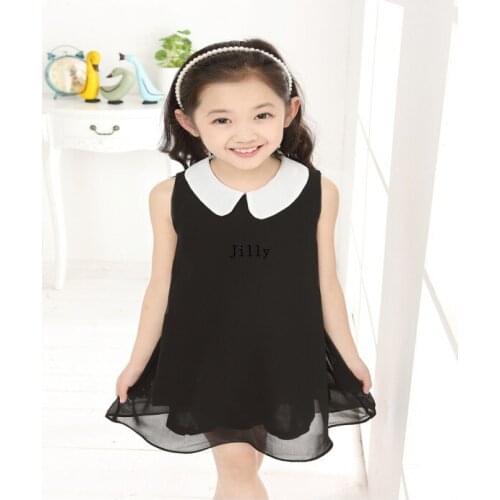 Wholesale childrens fashion Summer kids girls girl party print dress brand 3~13Age retail free shipping Hot sale