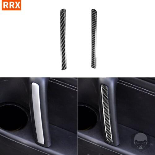 For Mazda MX-5 Miata MX5 2009 2010 2011 2012 2013 2014 2015 Carbon Fiber Sticker Inner Door Push Handle Trim Car Accessories