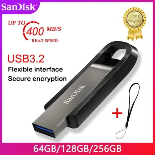 SanDisk USB 3.2 Flash Drive CZ810 256GB High Speed 400MB/s U Disk Pen Drive 128GB 64GB encryption pendrive Flash Memory Stick