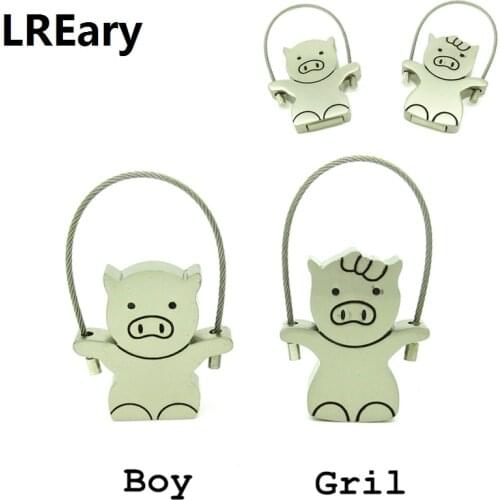 Usb flash drive disk metal Rope skipping pig memory stick mini computer gift 4gb 8gb 16gb pendrive 32gb Pen drive personalizado