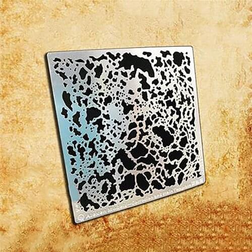 ​ Model Tools AJ0057 AJ0058 AJ0059 Corrosion Stain Stenciling Template Leakage Spray Plate for Military Model