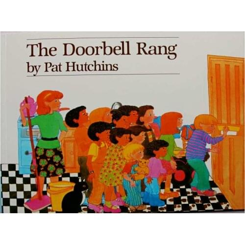 THE DOORBELL RANG BY PAT HUTCHINS Educational English Picture Book Learning Card Story Book For Baby Kids Children Gifts