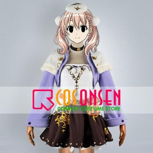 COSPLAYONSEN Atelier Escha & Logy: Alchemists of the Dusk Sky Escha Malier Cosplay Costume adult costume