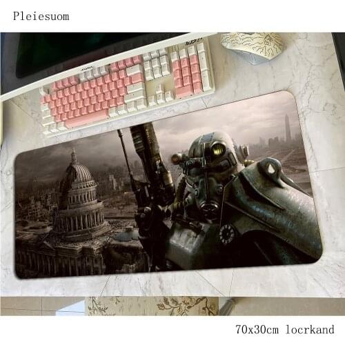 Fallout mouse pad Birthday Computer mat 70x30cm gaming mousepad large Personality padmouse keyboard games pc gamer desk