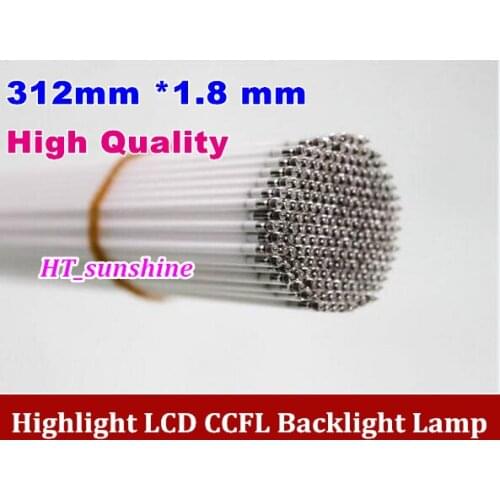50PCS Brand NEW CCFL 312*1.8mm 14.1'' inch wide sreen LCD CCFL lamp 312mm backlight tube