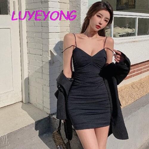 LUYEYONG Solid Summer Dresses