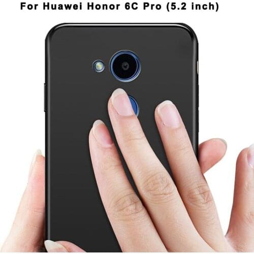 Soft TPU cover For Huawei Honor 6C Pro Case 360 full body Protection Silicone Matte Phone Cases For Honor V9 Play 5.2inch