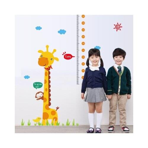 New commodity giraffe height of children room household adornment wall stickers on the wall