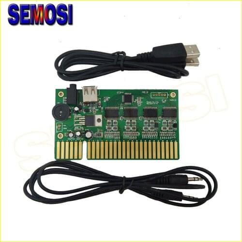 PC to JAMMA USB Converter Board Interface to 2 USB Acade Converter PC Joystick Push Button