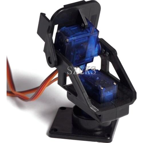 Servo bracket PT Pan/Tilt Camera Platform Anti-Vibration Camera Mount for Aircraft FPV dedicated nylon PTZ for 9G SG90