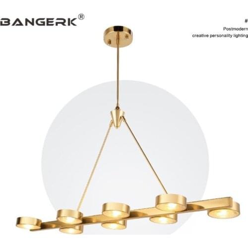 Nordic Design Gold Luminaire G9 LED Pendant Light Iron Post Modern Hanging Lamp Home Deco Lamps Pendant Lighting Fixtures