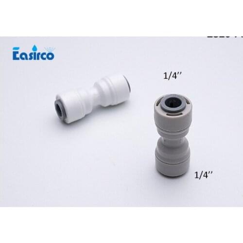 10PCS/pack)1/4''-1/4''Union connector for RO water system. Pipe joint.. Free Shipping