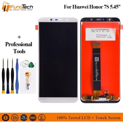 5.45" New Replacement Repair Parts LCD Display For Huawei Honor 7S 7A Play 7 Display Touch Screen Digitizer Assembly With Frame