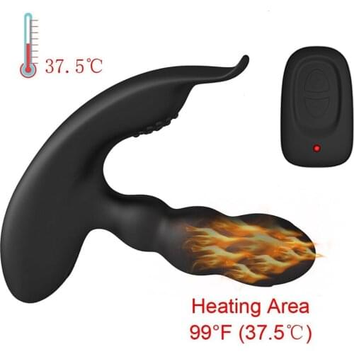 Male Prostate Massager With Remote Control Vibrating Butt Anal Vibrator Adult Erotic Toys For Men Gay Ass Plug Sex Shop Store