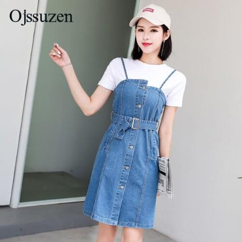 Летние платья с рукавами Ojssuzen China At AliExpress