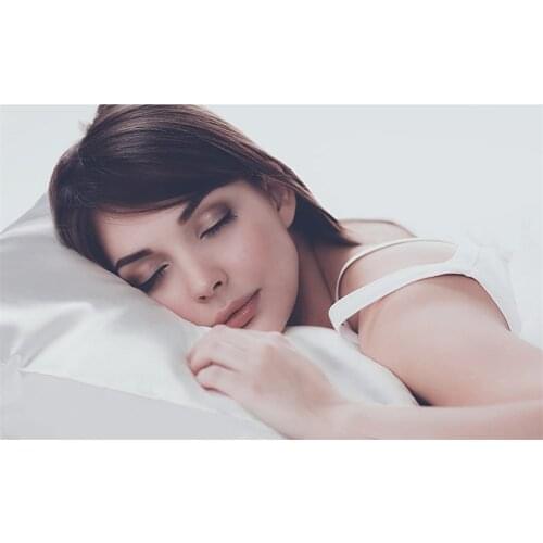 New 2 Packs Silk Satin Pillowcase Soft Healthy Cushion Cover Envelope Design High Quality King Queen Siz For Hotel Home Hospital