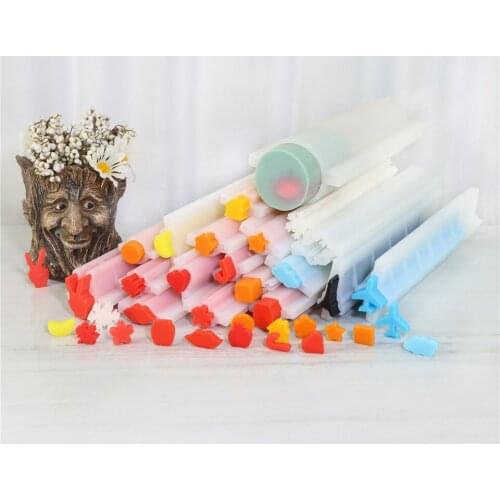 Guitar Violin Silicone Tube Mold Music Instrument Penguin Snail Tube Column Silicone Soap Mold Candle Embed Soap Candle Mould