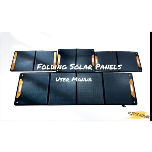 Camping solar panel 200 watt ETFE foldable solar panel outdoor power