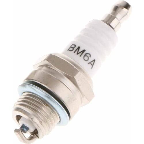 1x BM6A Lawn Mower Ignition Spark Plug For 2-Stroke 47cc 49cc 66cc 80cc Mini Moto Racing Pocket Quad ATV Dirt Pit Bike