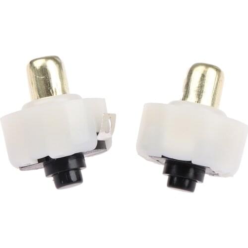 2pcs/lot Diameter 17mm LED Button Switch Flashlight Push ON/ OFF Electric Torch Tail Switch