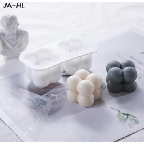 3D Silicone Candle Mold DIY Wax Candle Mold Aromatherapy Plaster Mould